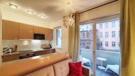 Furnished 3-room flat - Balkon und Kueche
